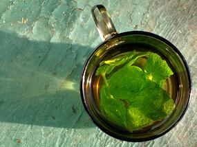 fresh-mint-herbal-tea